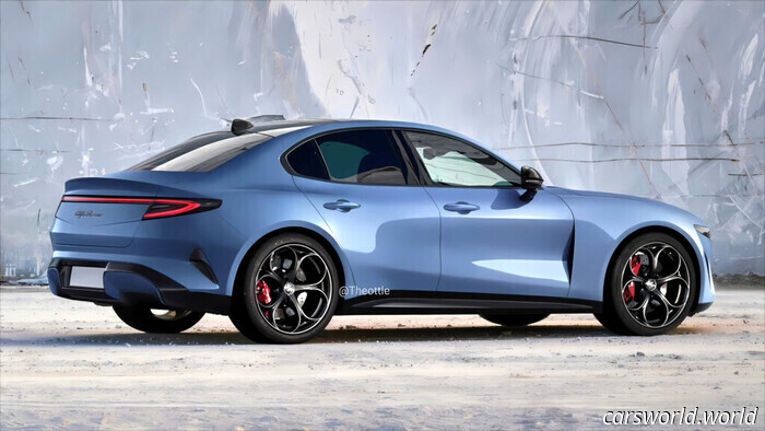 ¿Qué Pasaría Si Alfa Romeo Renovara El Giulia Actual? | Carscoops